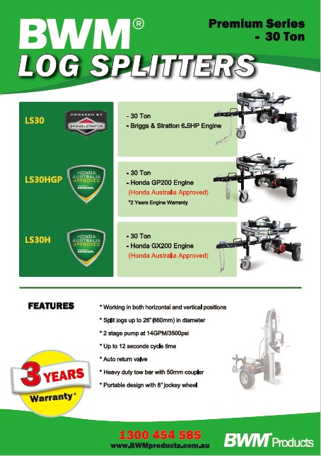 Log Splitter Brochure Cover June 2024